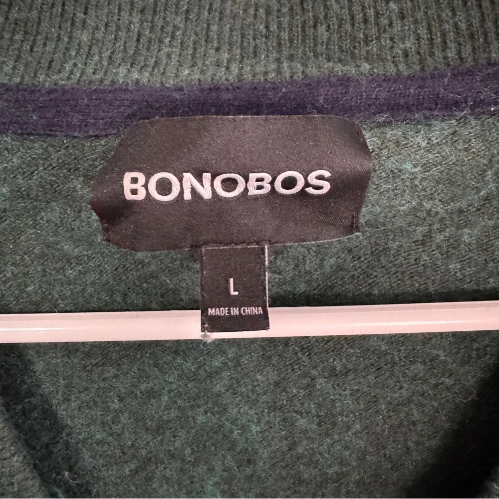 Bonobos lambswool cashmere blend‎ grandpa cardigan size large